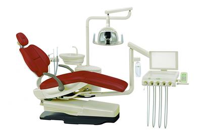 جهاز طب الأسنان HY-F3 (كرسي الأسنان المتكامل، مقبض يسارى ويمينى بوحدات التشغيل)